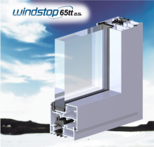 profilati in alluminio WINDSTOP 65tt "anta a scomparsa"