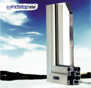 profilati in alluminio Windstop 65 TT