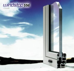 profilati in alluminio Windstop 55TT